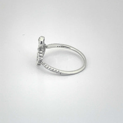 Women's Silver Swan Classy Ring 92.5 purity silver