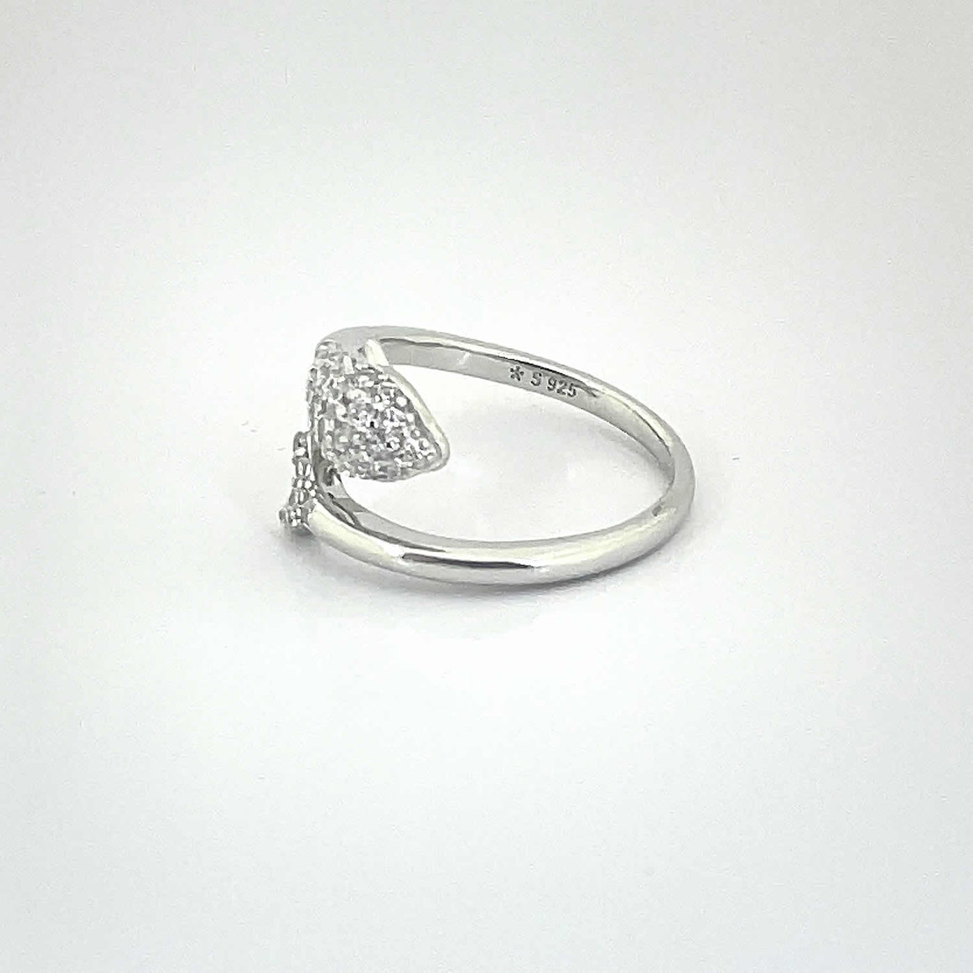 Women's Dolphin Shape Adjustable Open Ended  Ring 92.5 purity silver